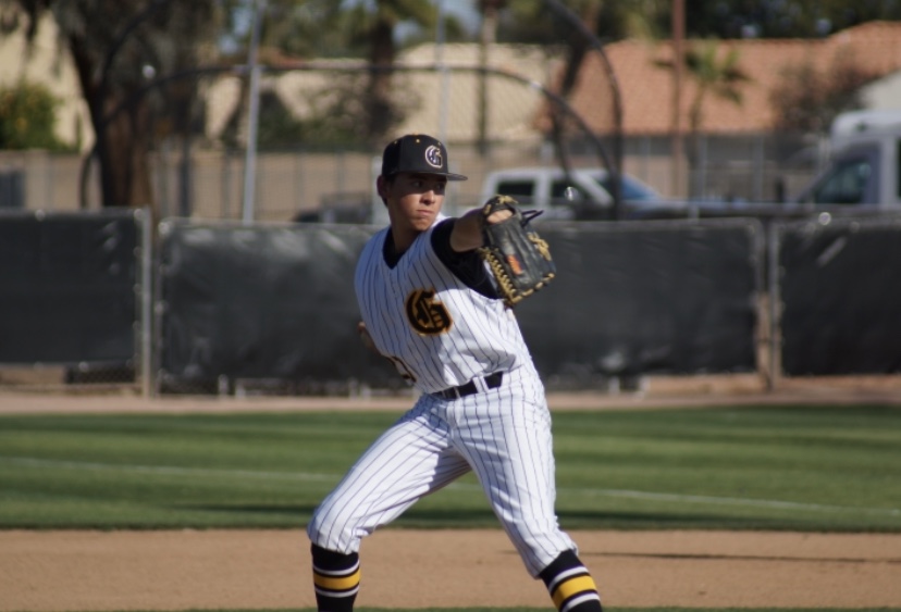 Check out the academic portfolio of the college baseball player Jay Evans